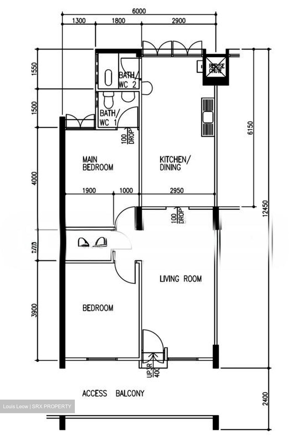 Blk 157 Tampines Street 12 (Tampines), HDB 3 Rooms #599714441